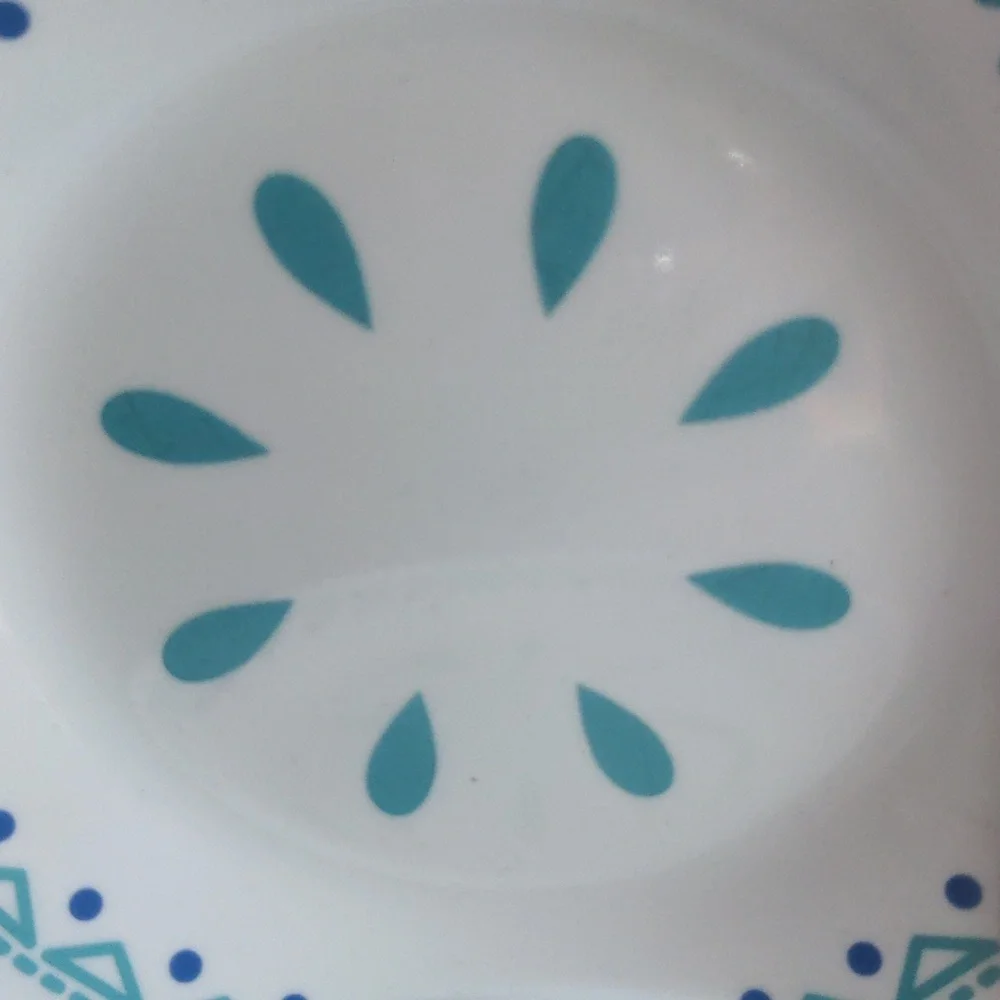 Corelle Santorini Sky Bread Dessert Plates Set of 3